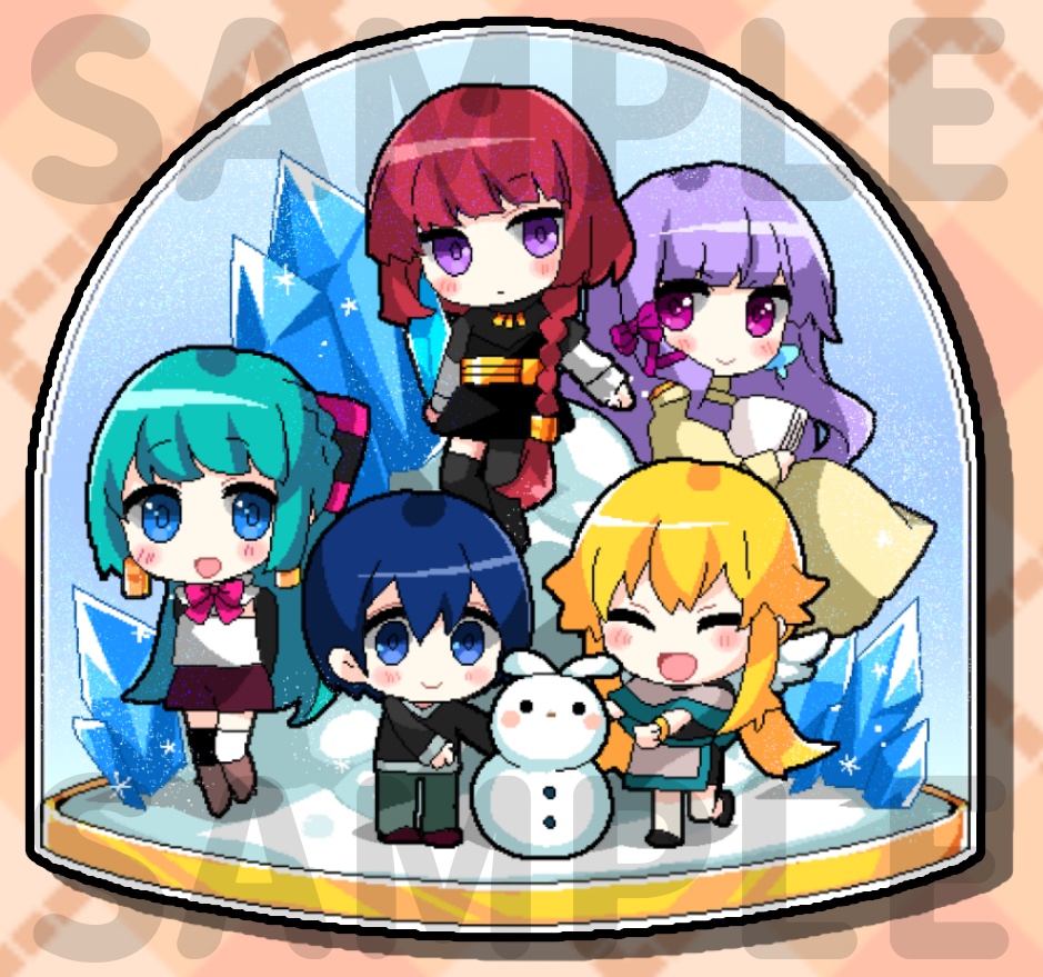 スノードームアクスタ